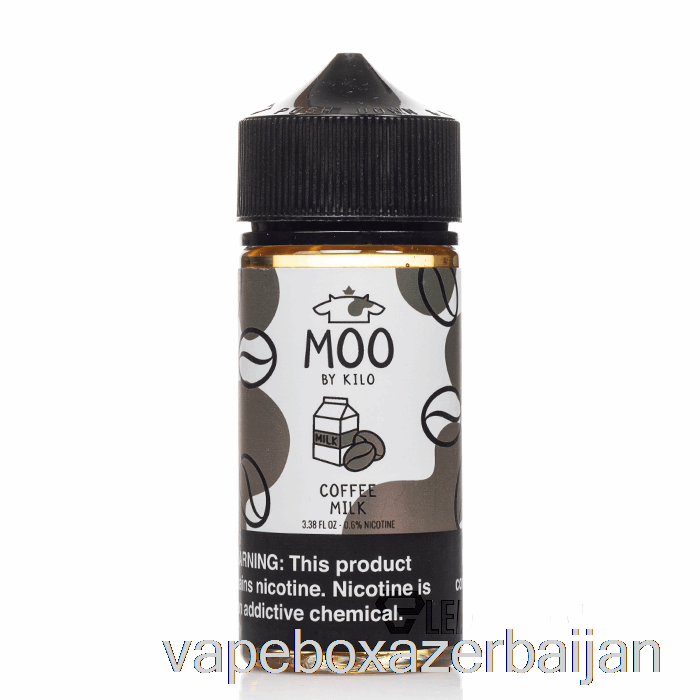 Vape Azerbaijan Coffee Milk - MOO E-Liquids - 100mL 0mg